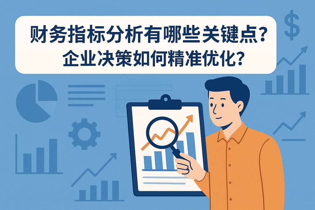 财务指标分析有哪些关键点？企业决策如何精准优化？