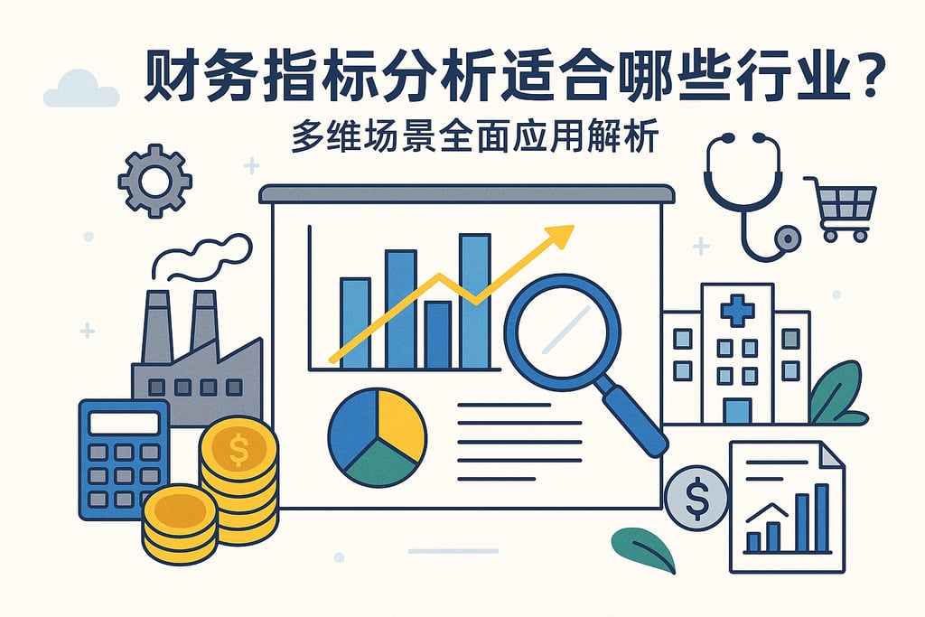 财务指标分析适合哪些行业？多维场景全面应用解析