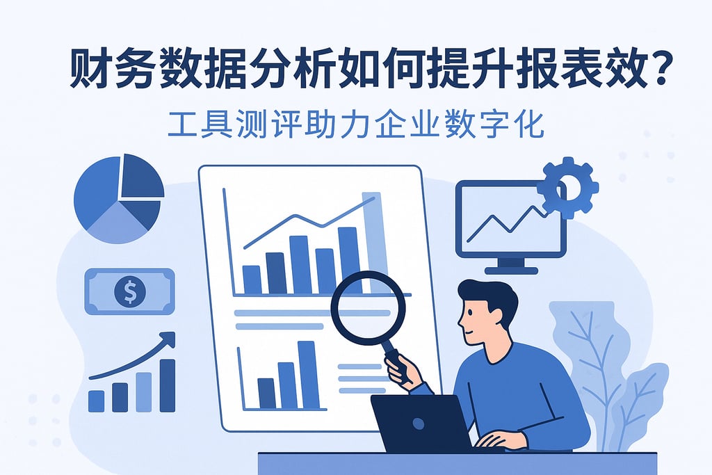 财务数据分析如何提升报表效率？工具测评助力企业数字化