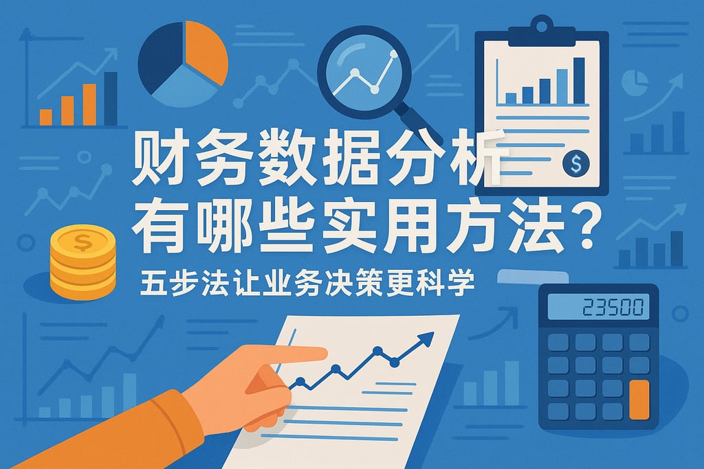 财务数据分析有哪些实用方法？五步法让业务决策更科学