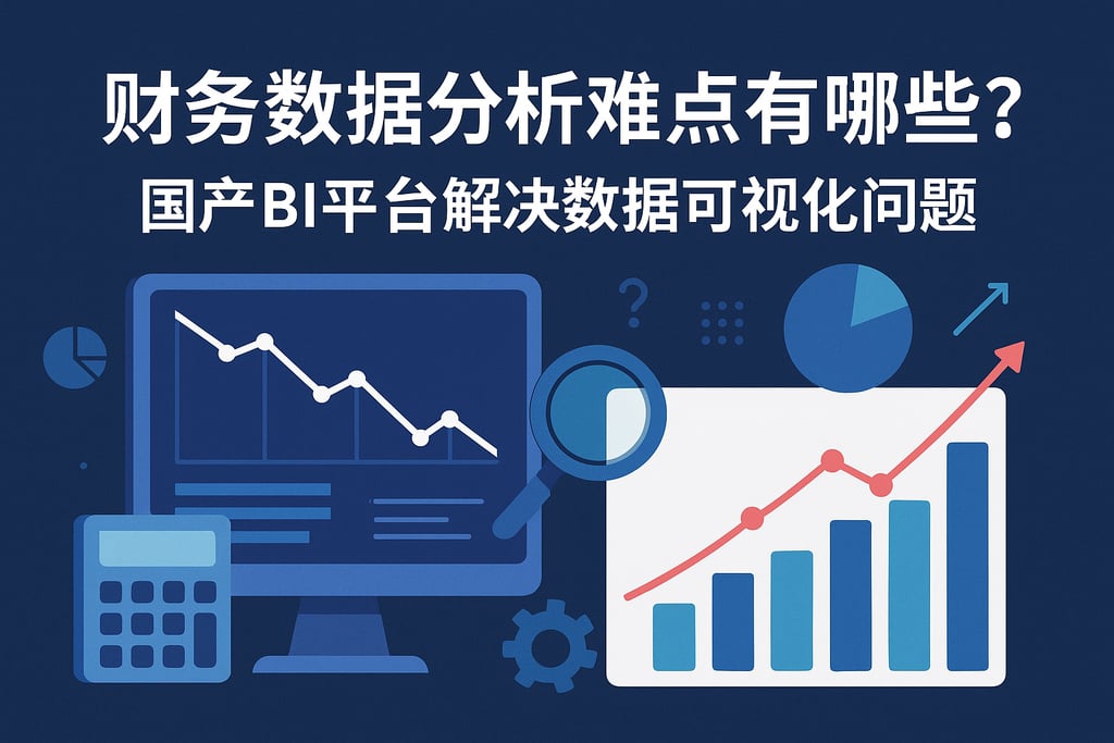 财务数据分析难点有哪些？国产BI平台解决数据可视化问题