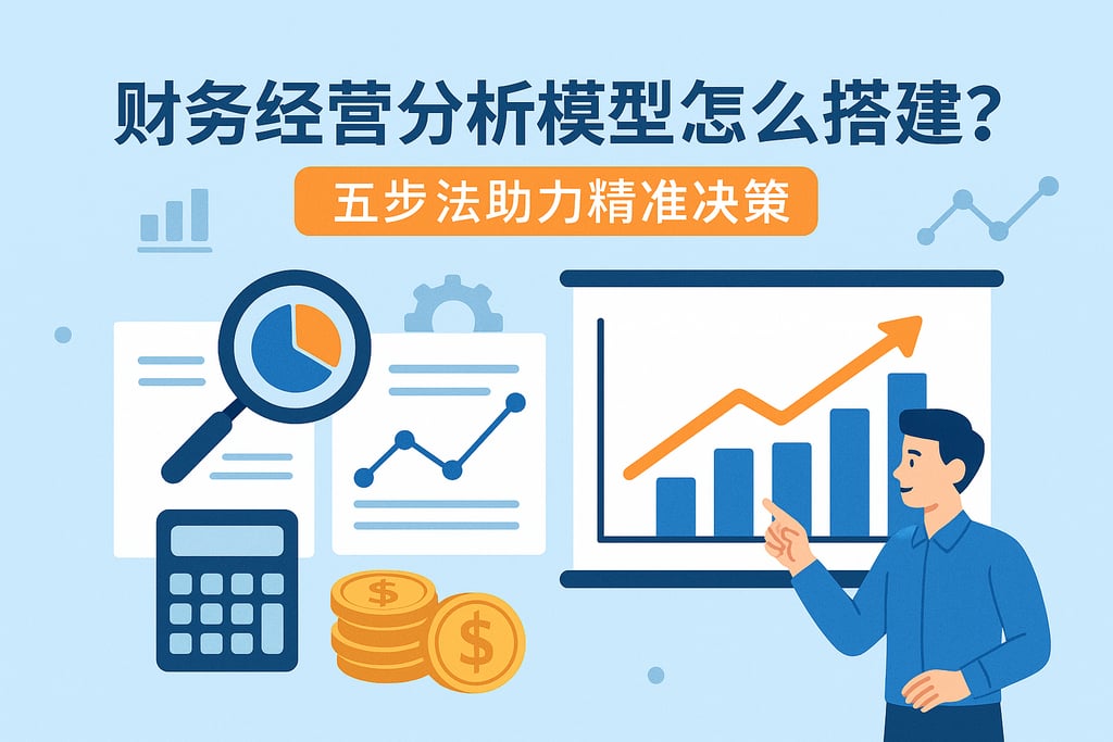 财务经营分析模型怎么搭建？五步法助力精准决策