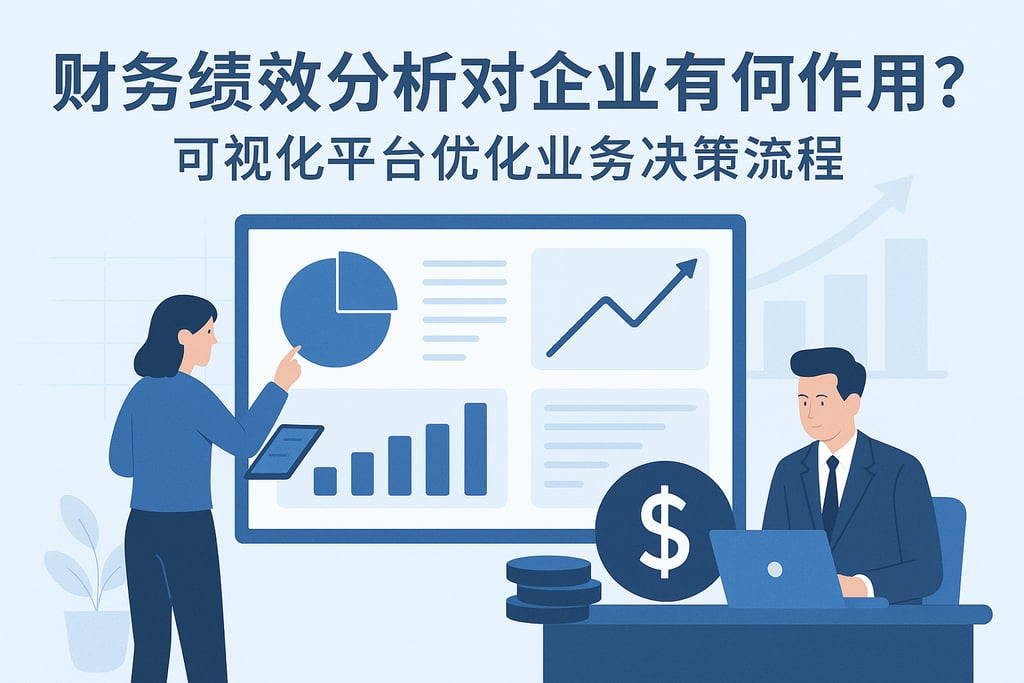 财务绩效分析对企业有何作用？可视化平台优化业务决策流程