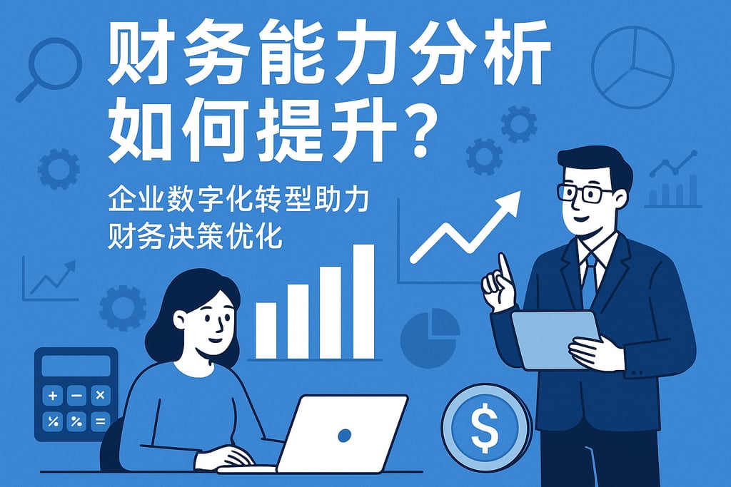 财务能力分析如何提升？企业数字化转型助力财务决策优化