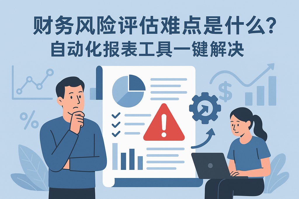 财务风险评估难点是什么？自动化报表工具一键解决