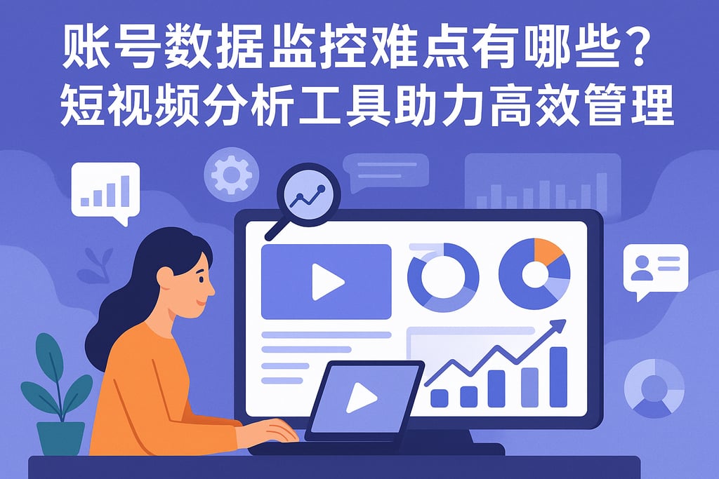 账号数据监控难点有哪些？短视频分析工具助力高效管理