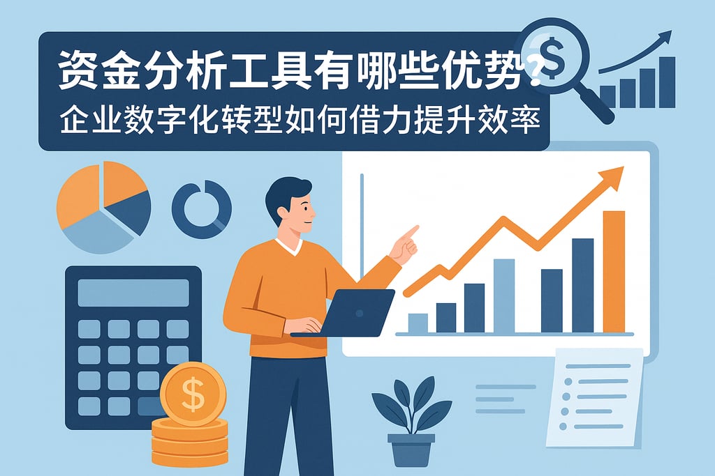 资金分析工具有哪些优势？企业数字化转型如何借力提升效率