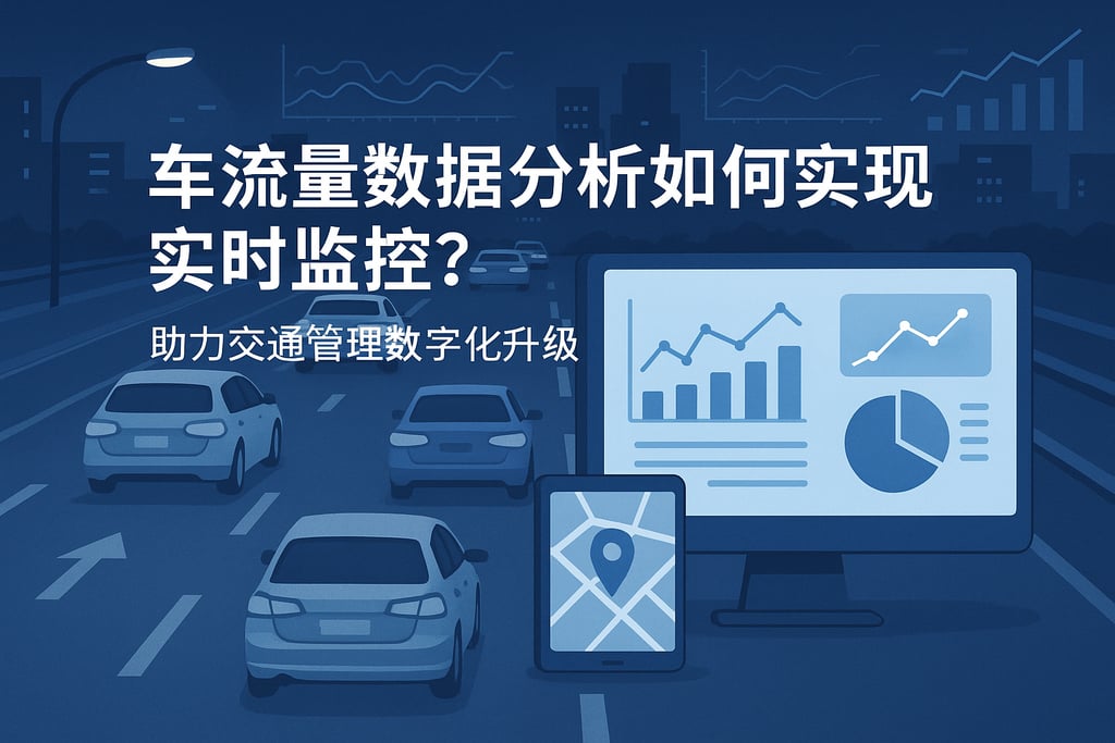 车流量数据分析如何实现实时监控？助力交通管理数字化升级