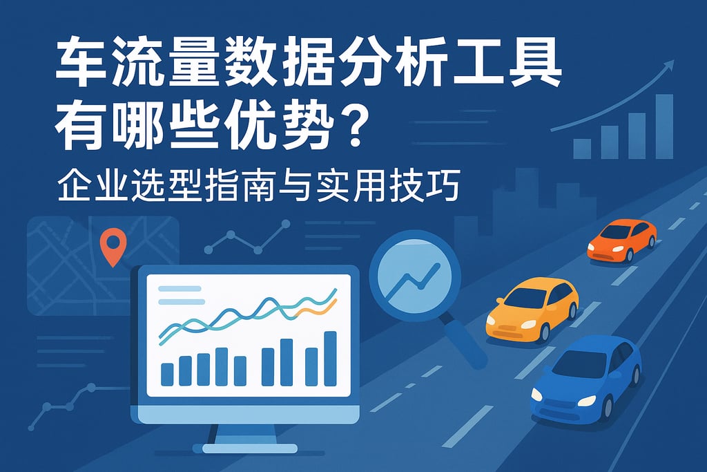 车流量数据分析工具有哪些优势？企业选型指南与实用技巧