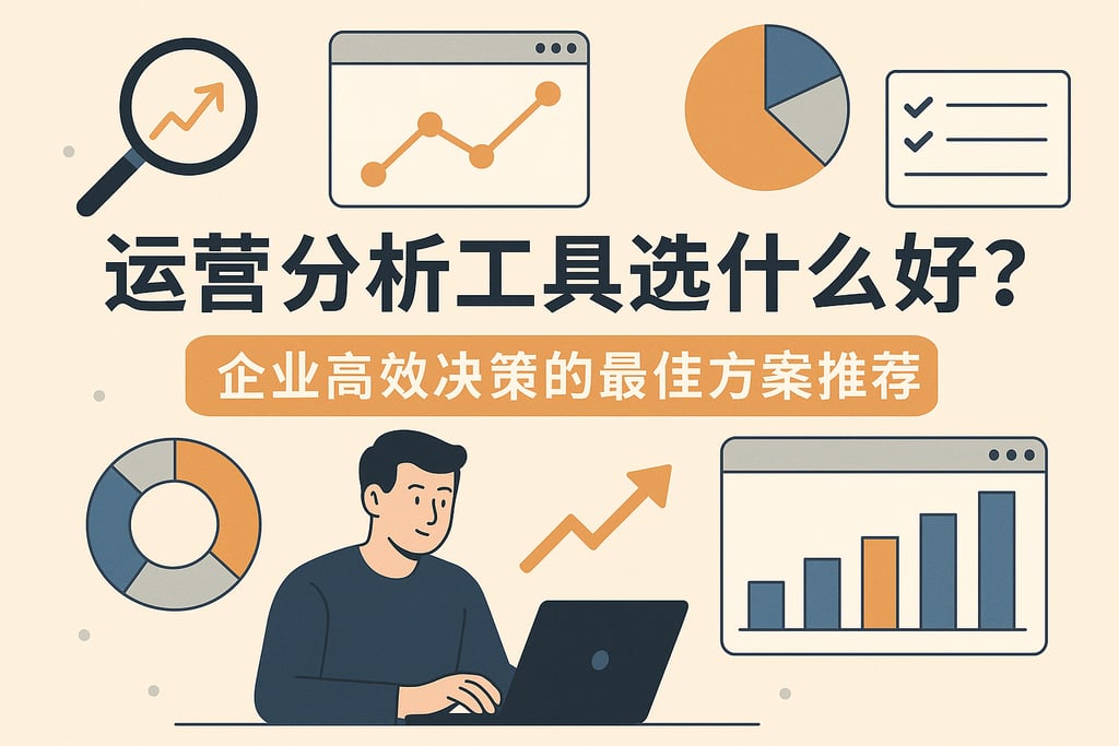 运营分析工具选什么好？企业高效决策的最佳方案推荐
