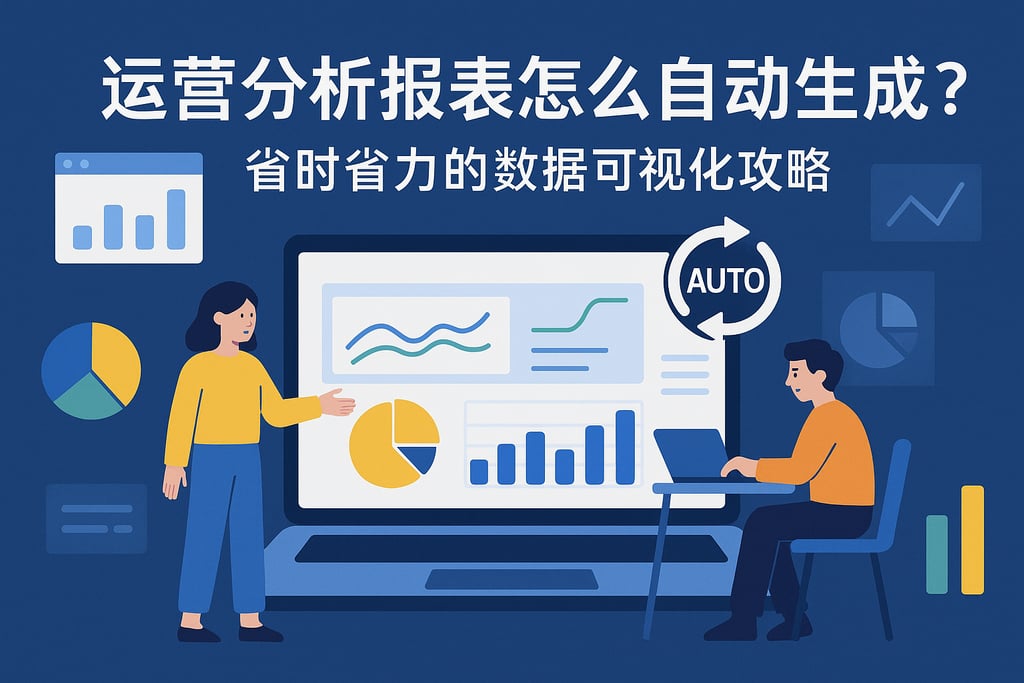 运营分析报表怎么自动生成？省时省力的数据可视化攻略