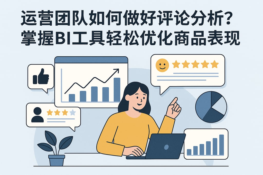 运营团队如何做好评论分析？掌握BI工具轻松优化商品表现