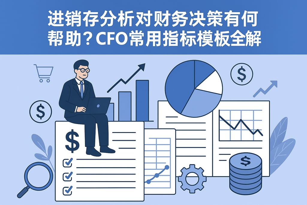 进销存分析对财务决策有何帮助？CFO常用指标模板全解读