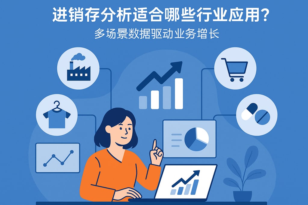 进销存分析适合哪些行业应用？多场景数据驱动业务增长