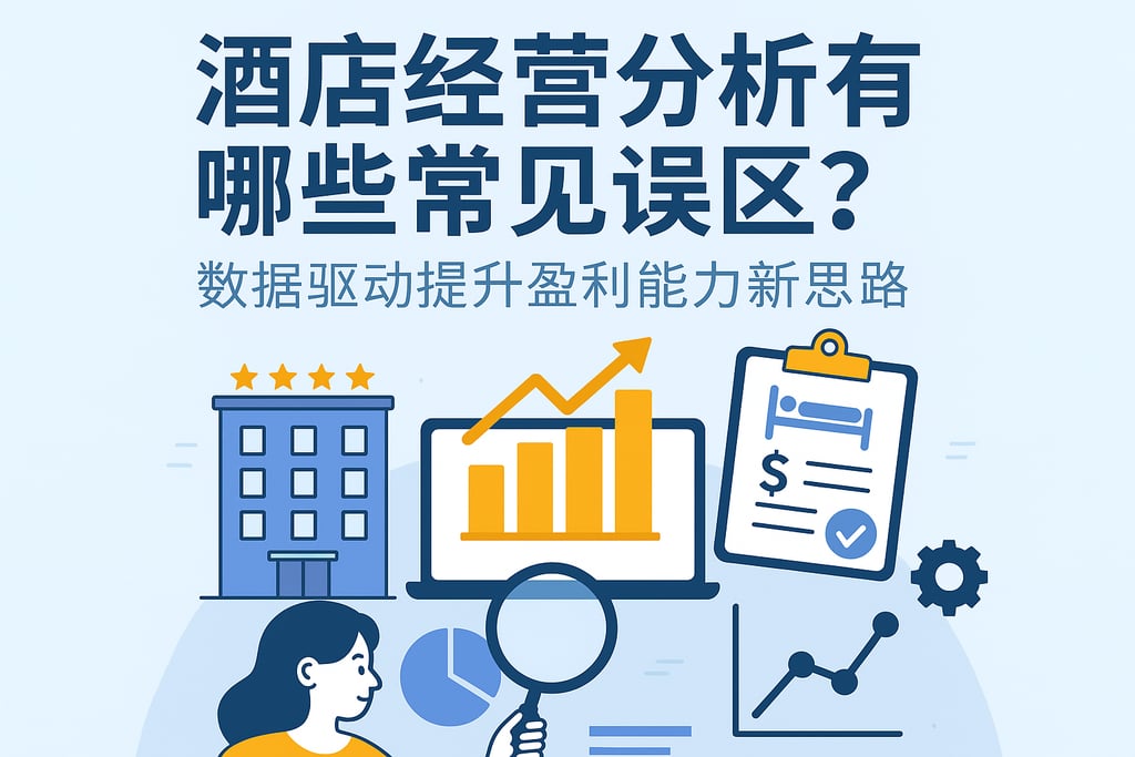 酒店经营分析有哪些常见误区？数据驱动提升盈利能力新思路