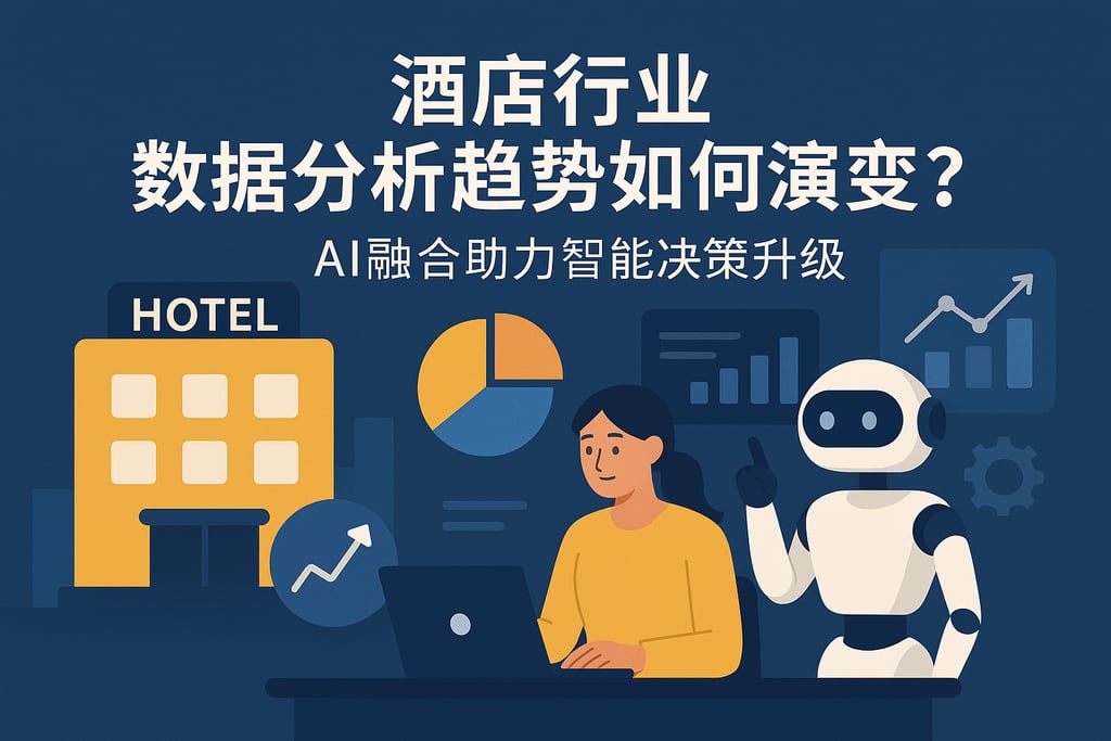 酒店行业数据分析趋势如何演变？AI融合助力智能决策升级