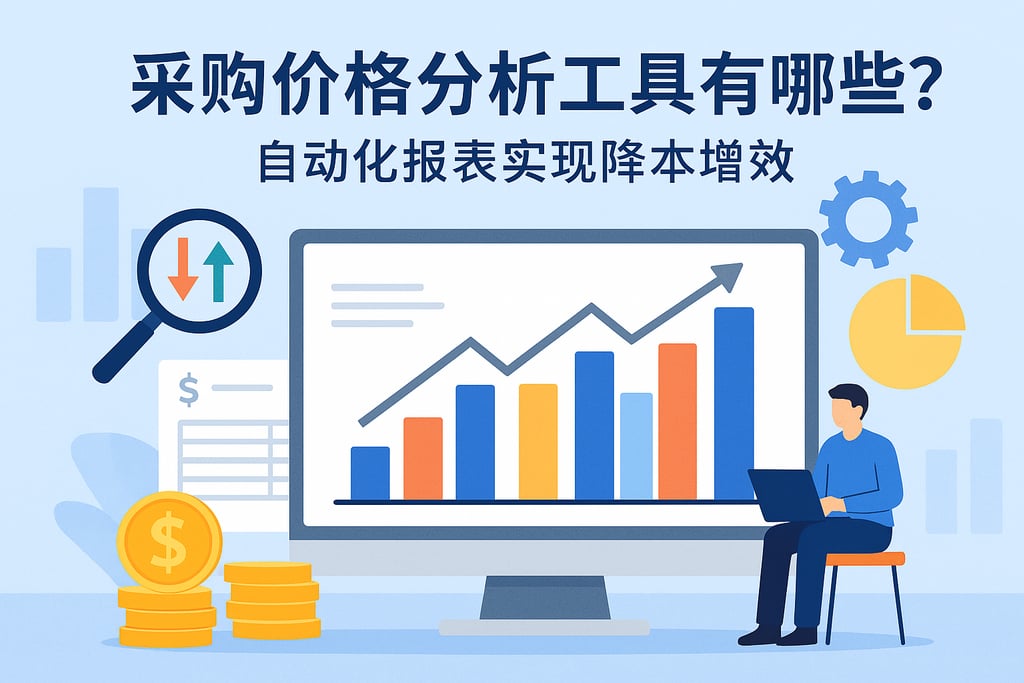 采购价格分析工具有哪些？自动化报表实现降本增效