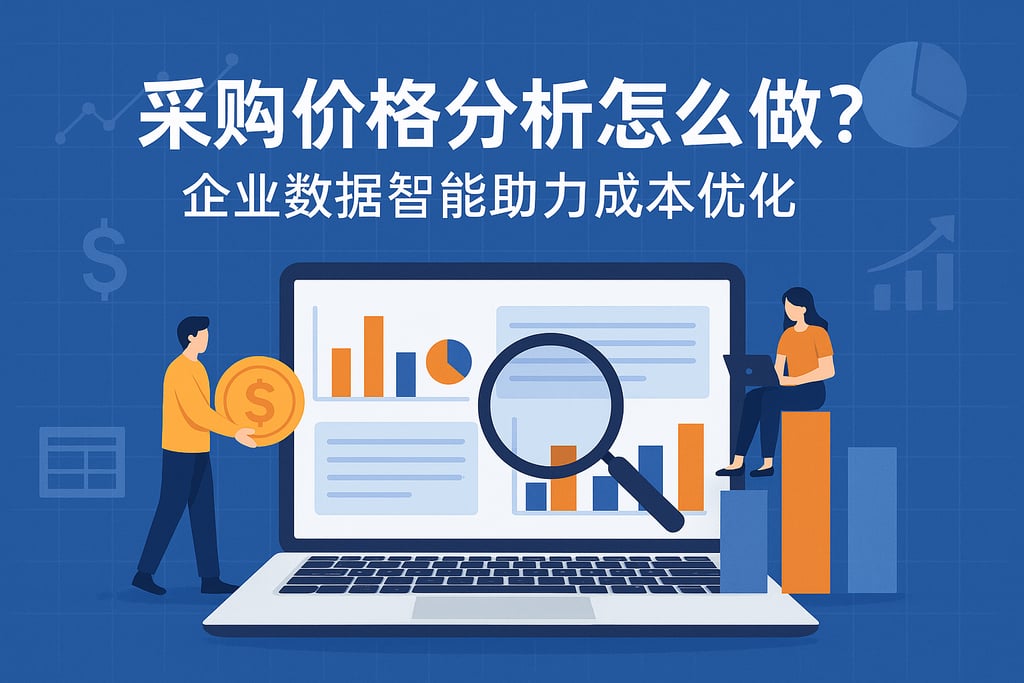 采购价格分析怎么做？企业数据智能助力成本优化