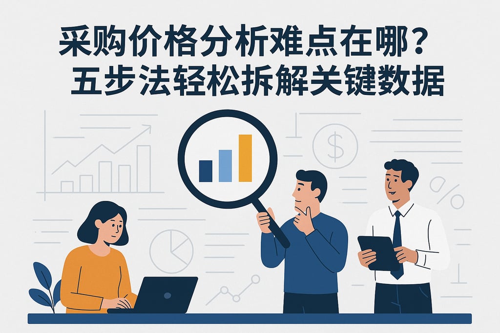 采购价格分析难点在哪？五步法轻松拆解关键数据