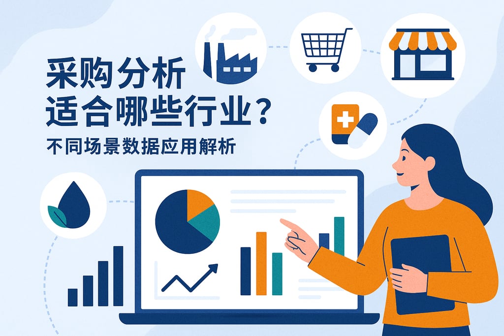 采购分析适合哪些行业？不同场景数据应用解析