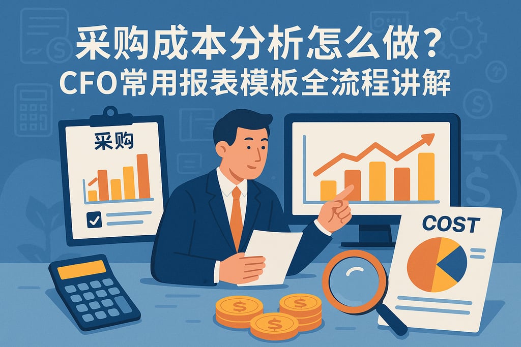 采购成本分析怎么做？CFO常用报表模板全流程讲解