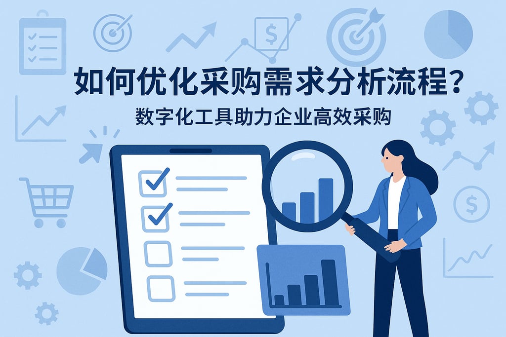 采购需求分析如何优化流程？数字化工具助力企业高效采购