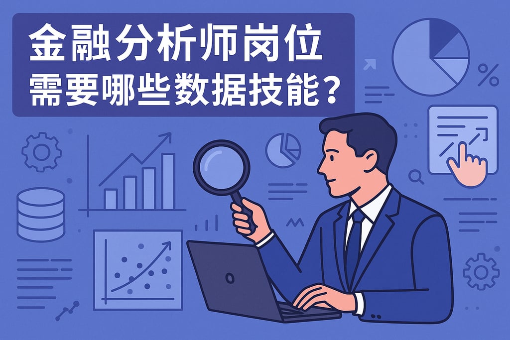 金融分析师岗位需要哪些数据技能？快速掌握行业主流分析方法
