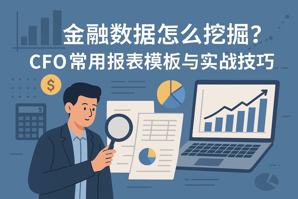 金融分析数据怎么挖掘？CFO常用报表模板与实战技巧