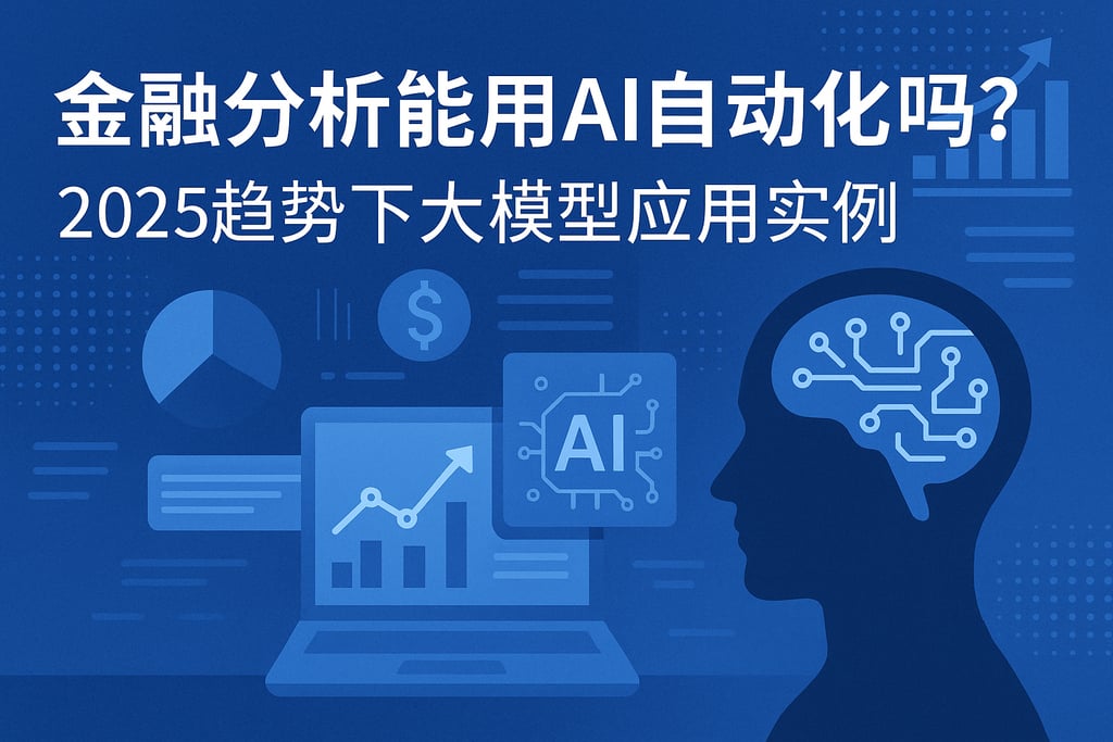 金融分析能用AI自动化吗？2025趋势下大模型应用实例