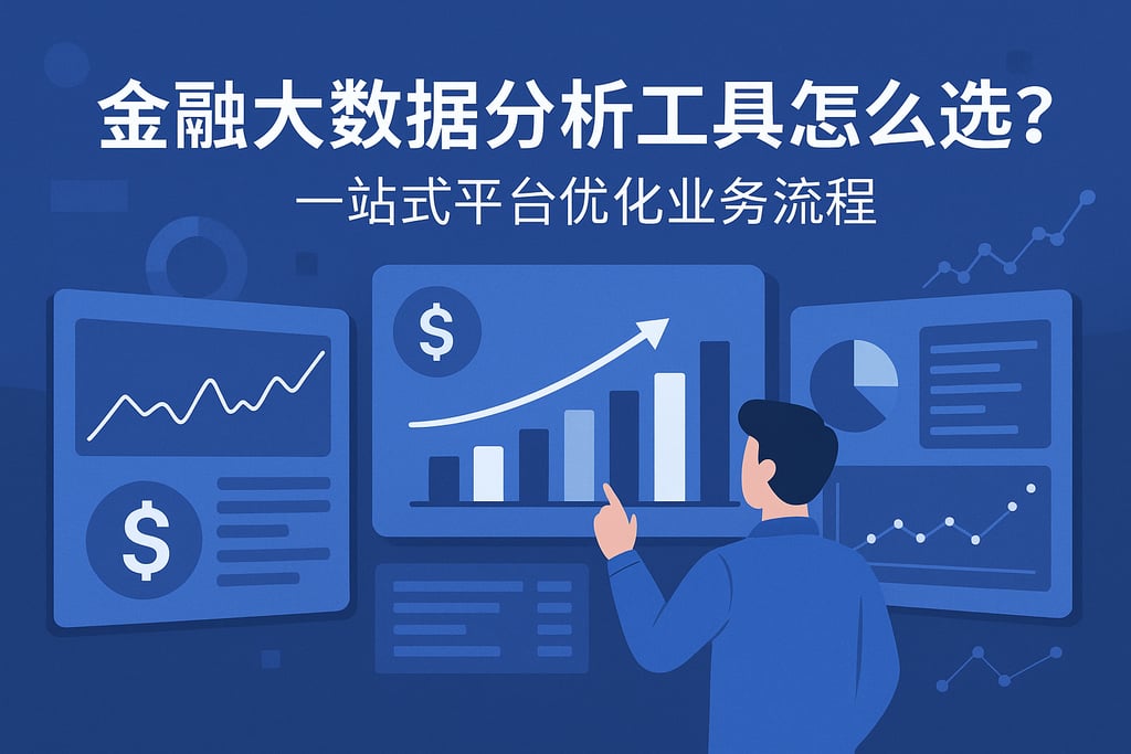 金融大数据分析工具怎么选？一站式平台优化业务流程