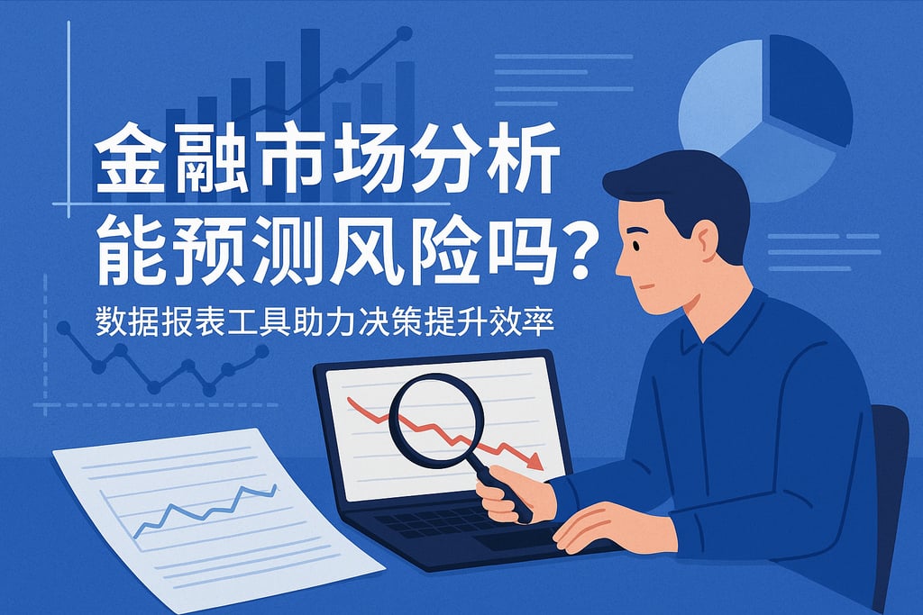 金融市场分析能预测风险吗？数据报表工具助力决策提升效率