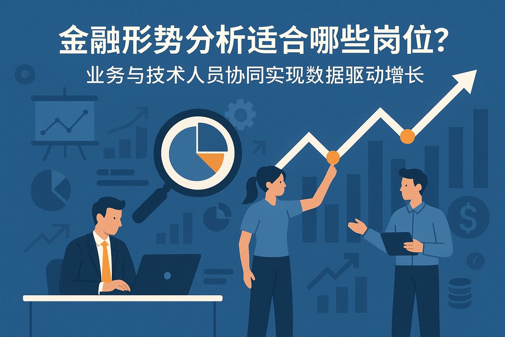 金融形势分析适合哪些岗位？业务与技术人员协同实现数据驱动增长