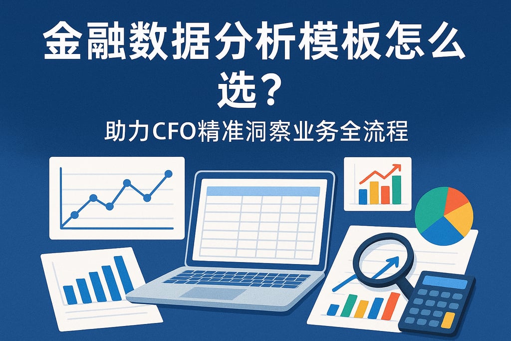金融数据分析模板怎么选？助力CFO精准洞察业务全流程