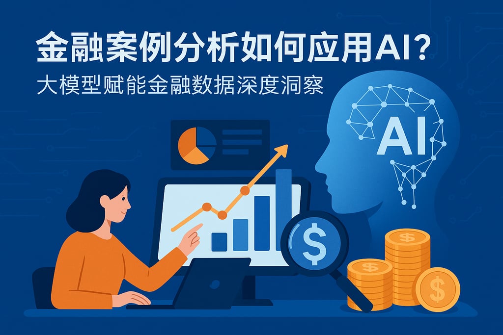 金融案例分析如何应用AI？大模型赋能金融数据深度洞察