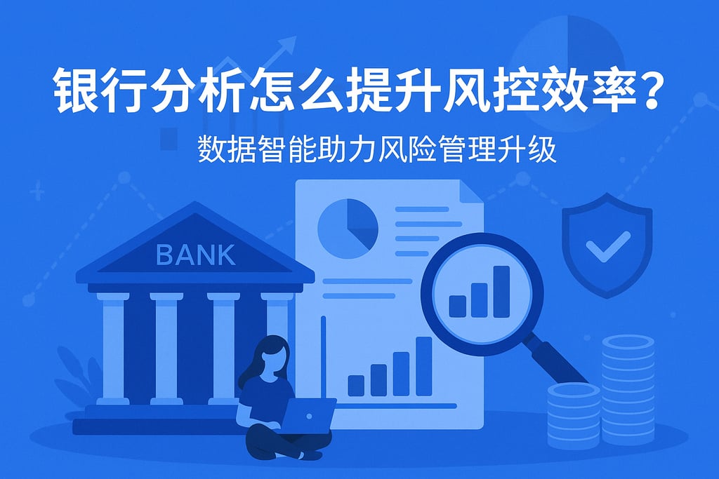 银行分析怎么提升风控效率？数据智能助力风险管理升级
