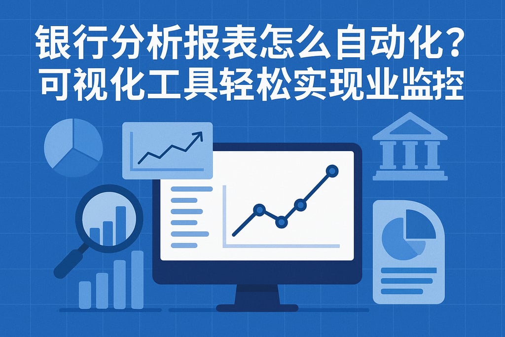 银行分析报表怎么自动化？可视化工具轻松实现业务监控