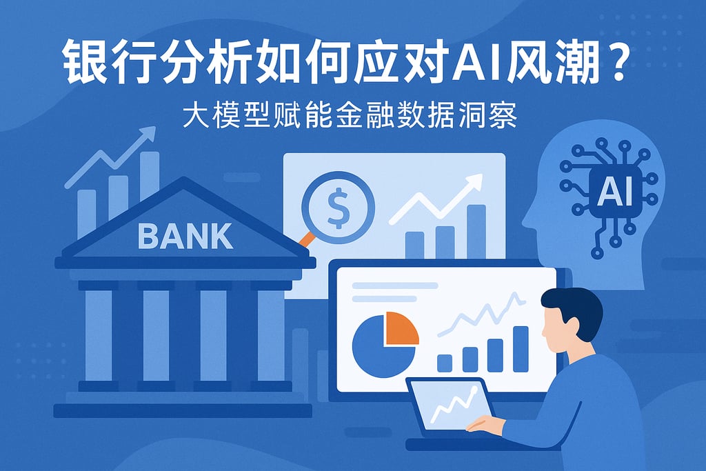 银行分析面对AI风潮如何应对？大模型赋能金融数据洞察