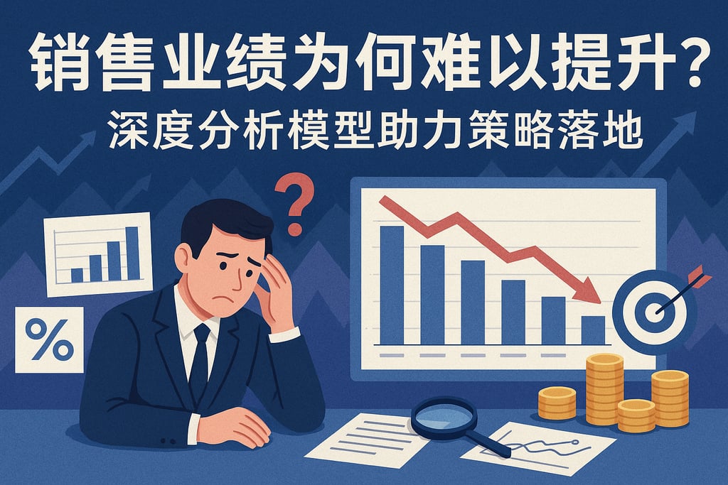 销售业绩为何难以提升？深度分析模型助力策略落地