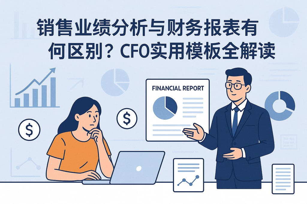 销售业绩分析与财务报表有何区别？CFO实用模板全解读