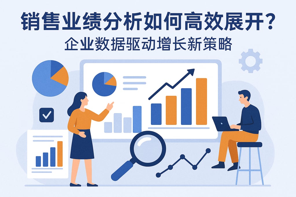 销售业绩分析如何高效展开？企业数据驱动增长新策略