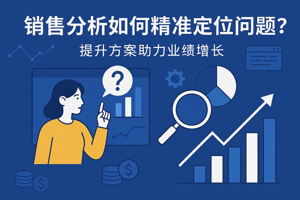 销售分析如何精准定位问题？提升方案助力业绩增长