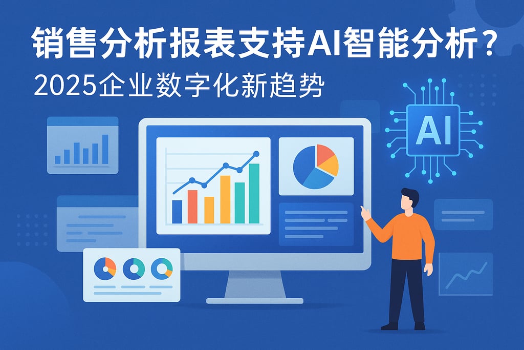 销售分析报表支持AI智能分析吗？2025企业数字化新趋势