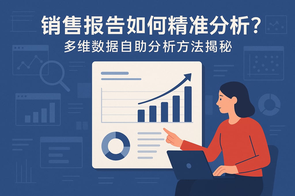 销售报告如何精准分析？多维数据自助分析方法揭秘
