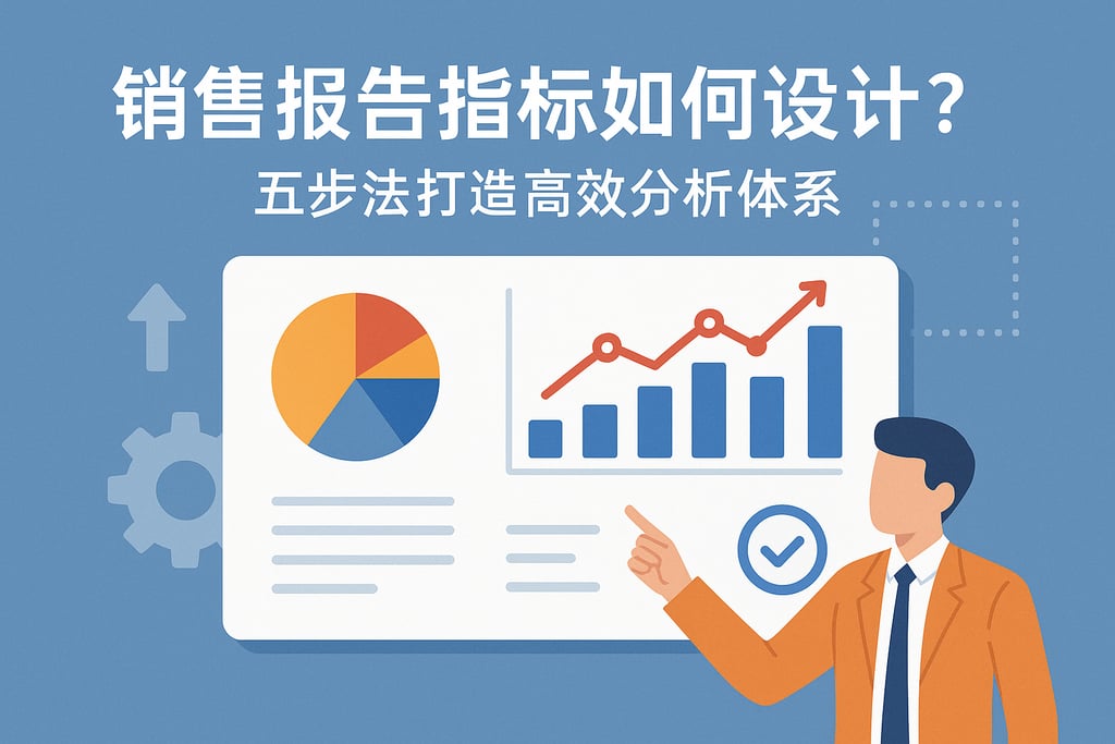 销售报告指标如何设计？五步法打造高效分析体系