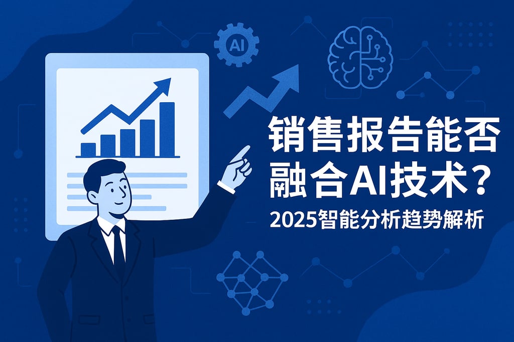 销售报告能否融合AI技术？2025智能分析趋势解析