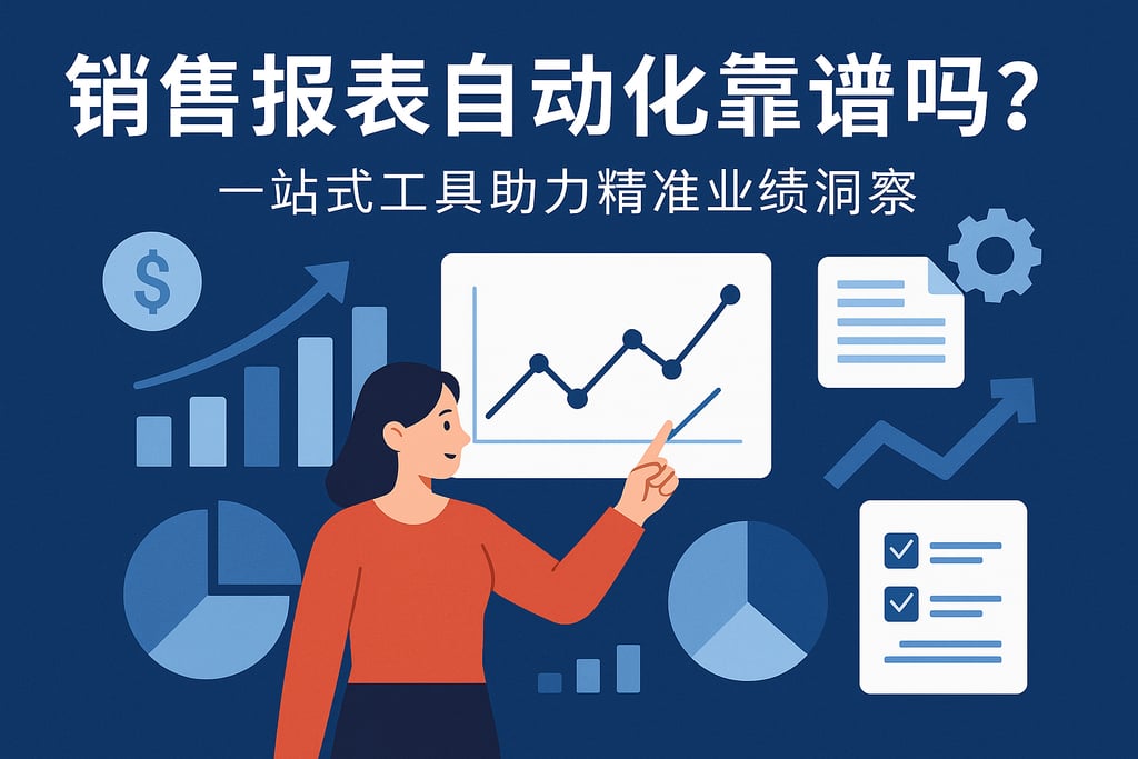 销售报表自动化靠谱吗？一站式工具助力精准业绩洞察