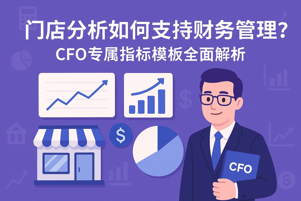 门店分析如何支持财务管理？CFO专属指标模板全面解析