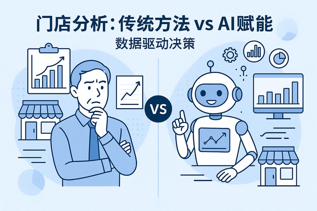 门店分析对决传统方法？AI赋能实现数据驱动决策