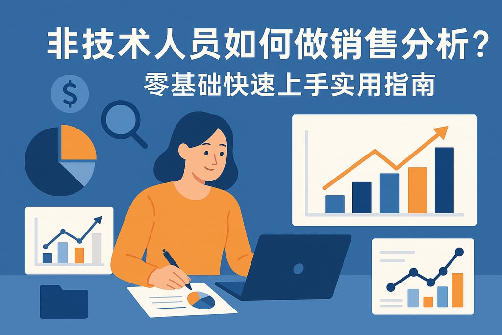 非技术人员如何做销售分析？零基础快速上手实用指南