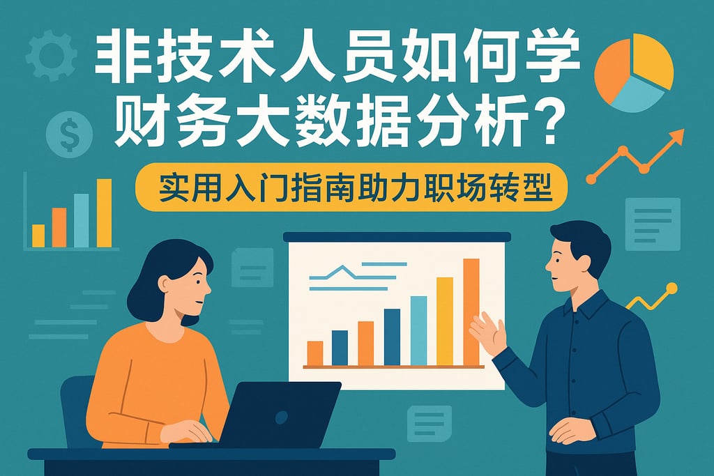 非技术人员如何学财务大数据分析？实用入门指南助力职场转型